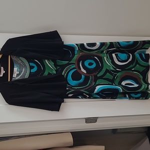 Studio I sleeveless dress with bolero, size 16